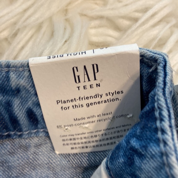 GAP High Rise Jeans Shorts size 16 brand new with tag - Picture 7 of 8